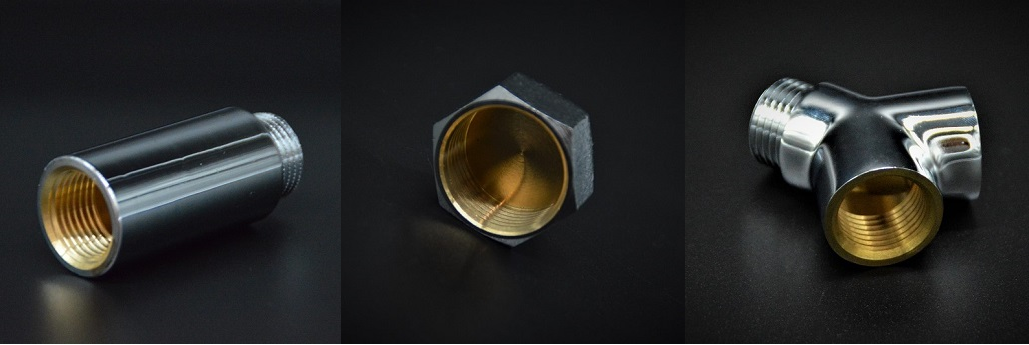 Messing Chrom Fittings